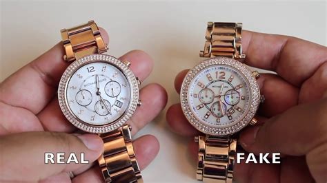 fake michael kors watch vs real|michael kors watch look alike.